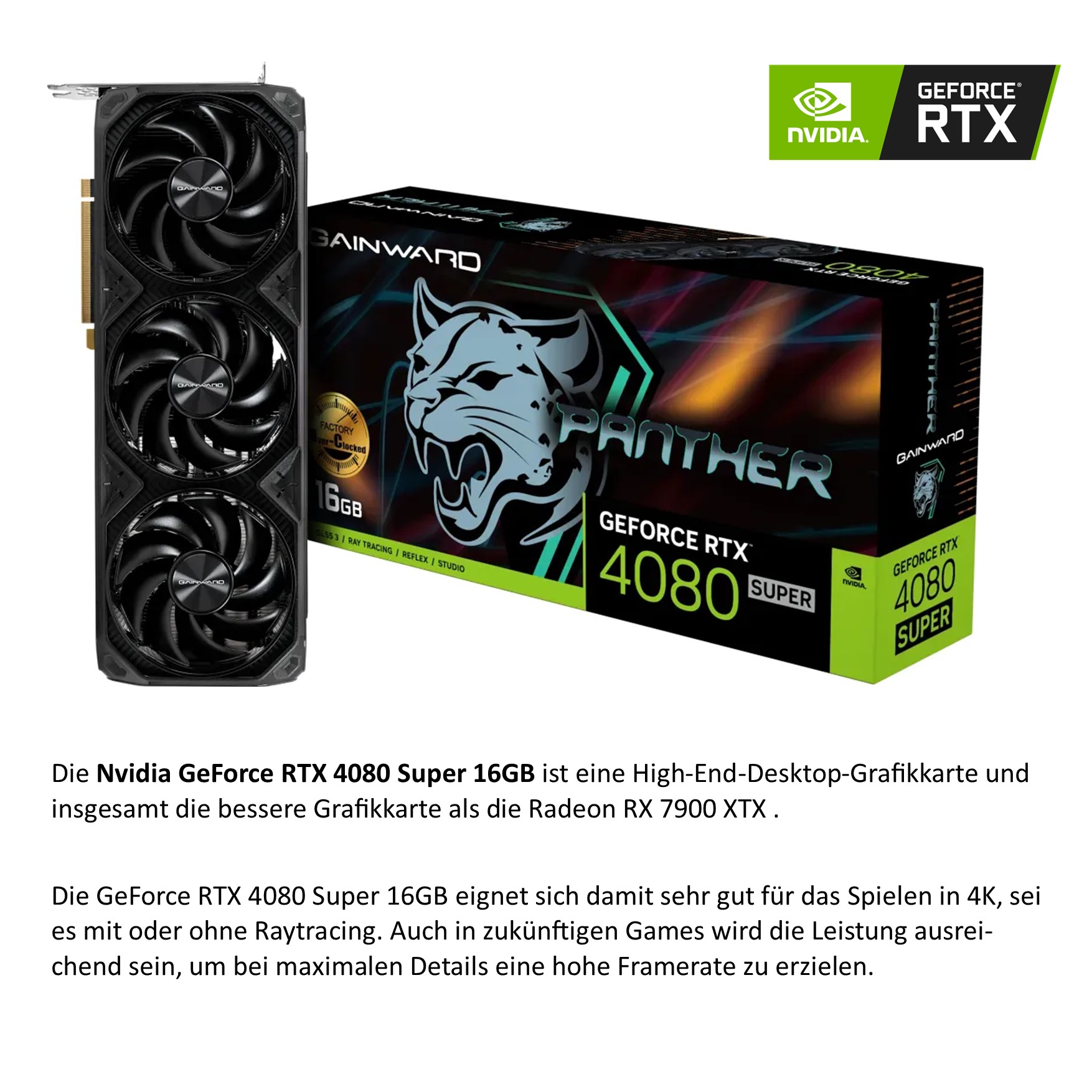 Gaming PC Ryzen 9 7900X3D RTX 4080 Super